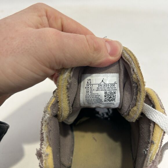 Nike Suede Athletic Shoes in Brown and Cream - Picture 12 of 12